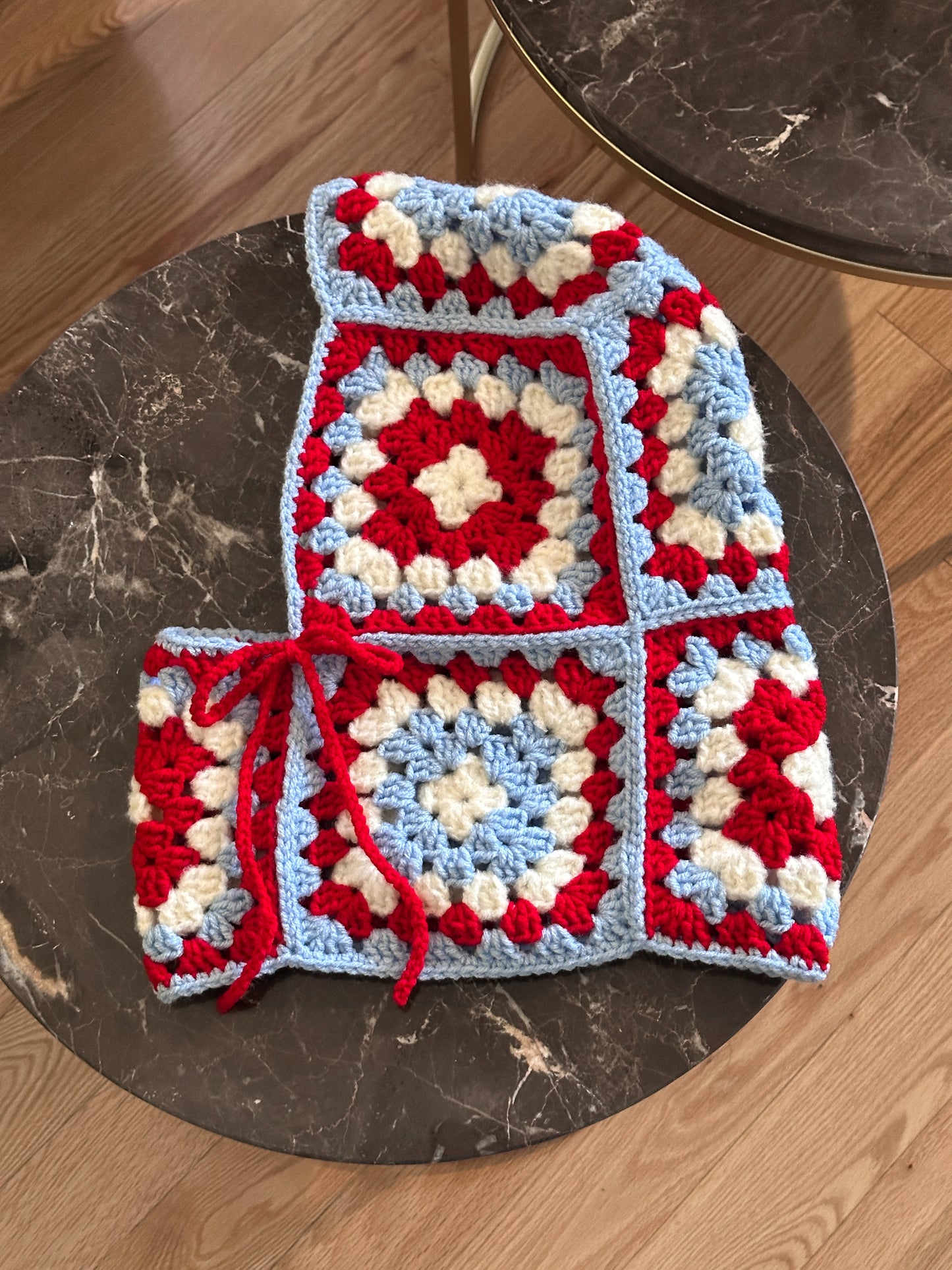 Balaclava in Red/Blue