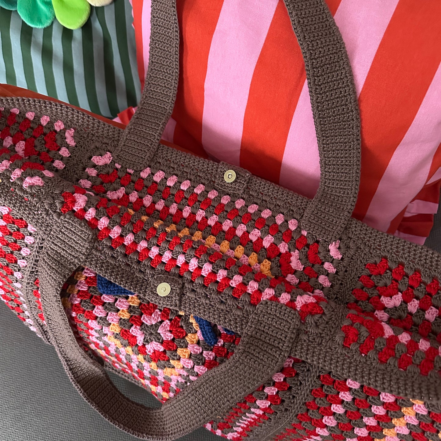 Happy Melon Tote in Love (Made to Order)
