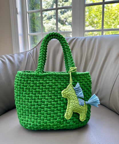 Raffia Horse Charm