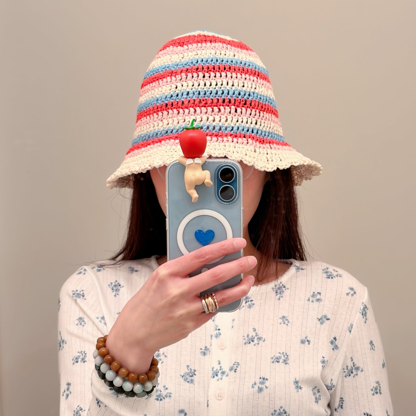 Crochet Raffia Hat