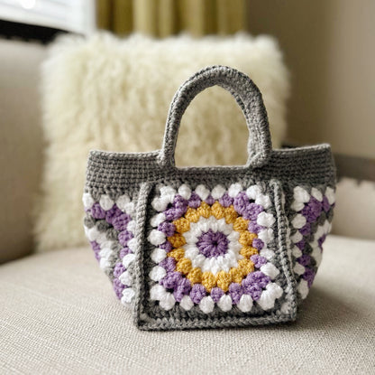 Petite Granny Square Tote