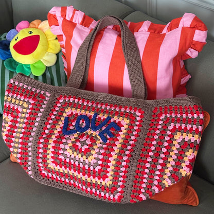 Happy Melon Tote in Love (Made to Order)